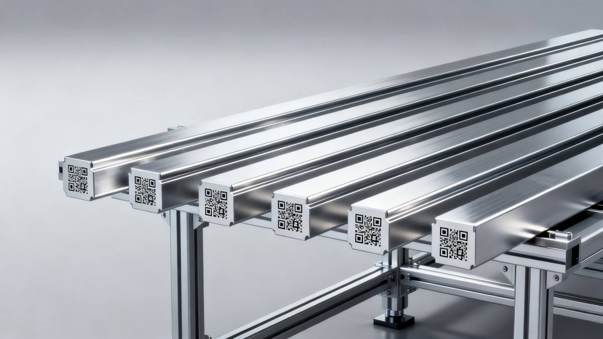 GCC Mandates GS1 DataMatrix QR Code Support for Industrial Metal Profiles