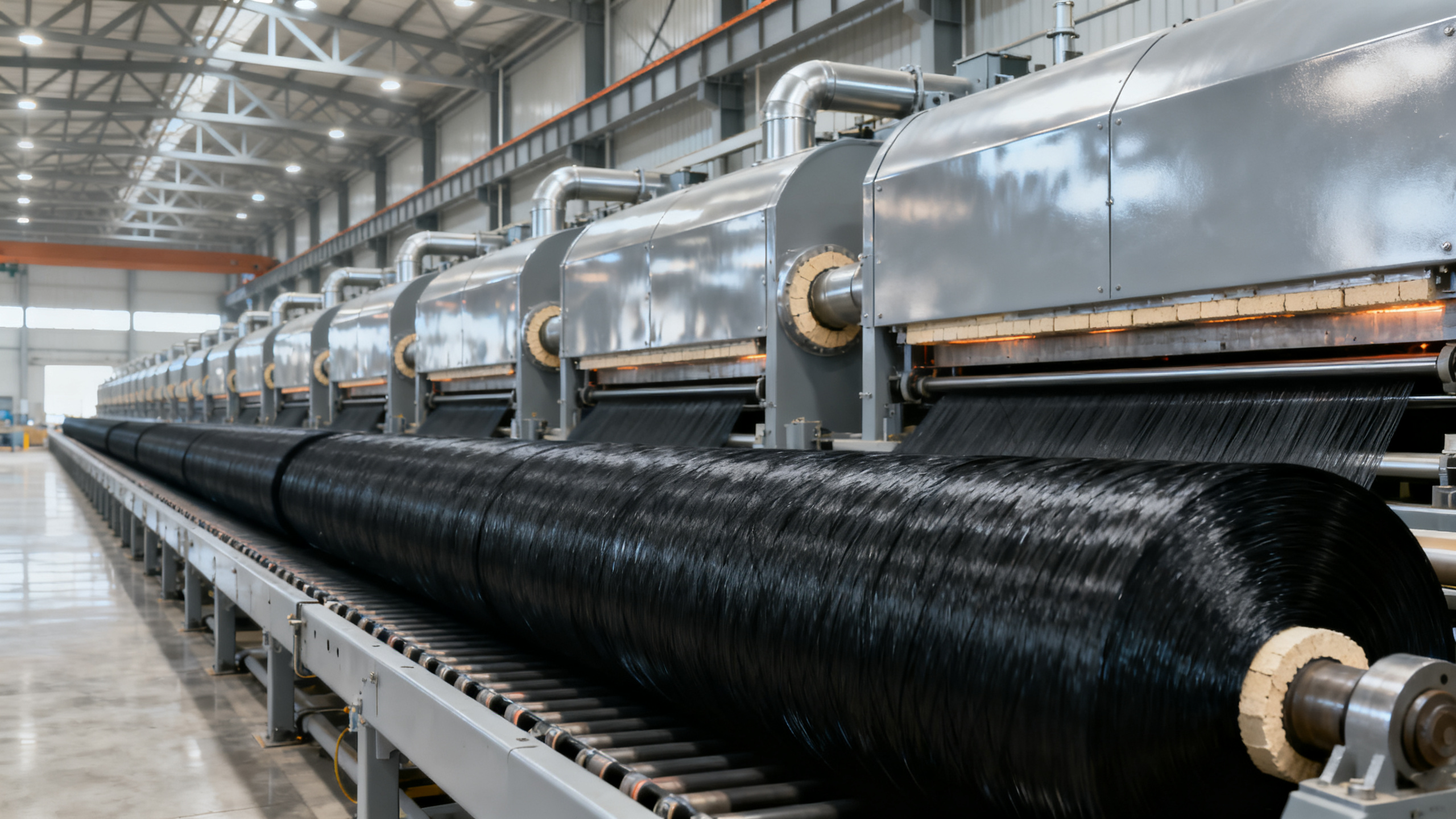 China Launches Largest Single-Line Large-Tow Carbon Fiber Production Line