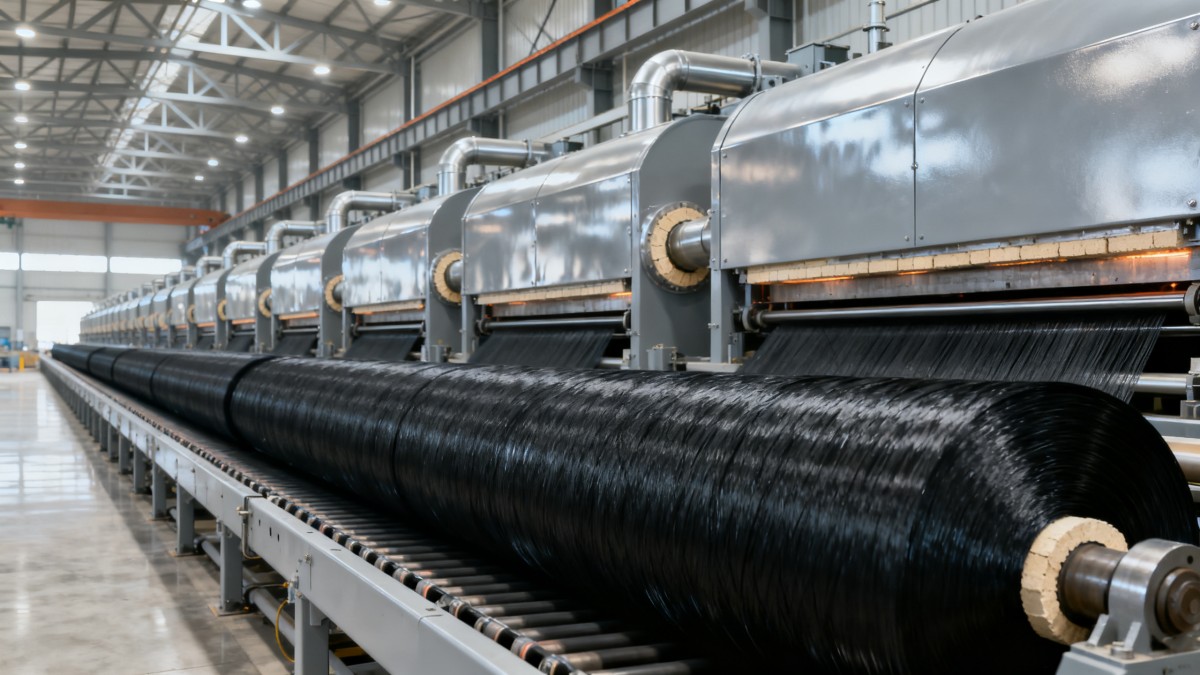 China Launches Largest Single-Line Large-Tow Carbon Fiber Production Line