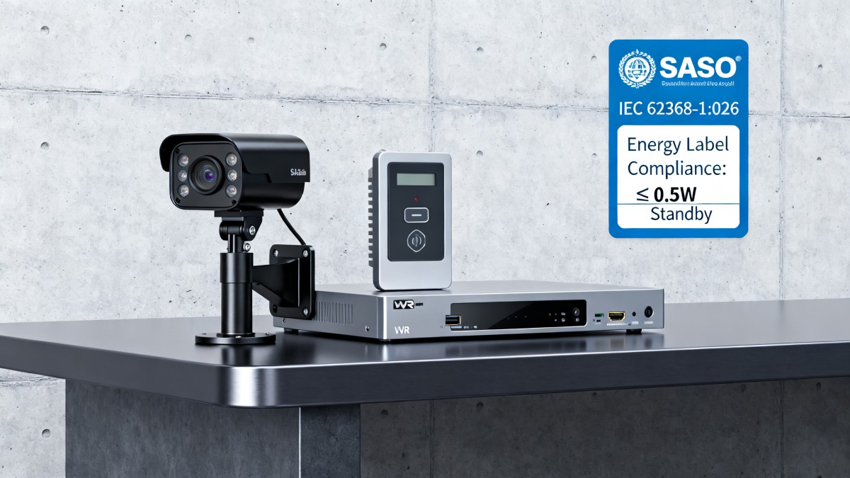 Middle East Adopts SASO IEC 62368-1:2026 for Security Devices