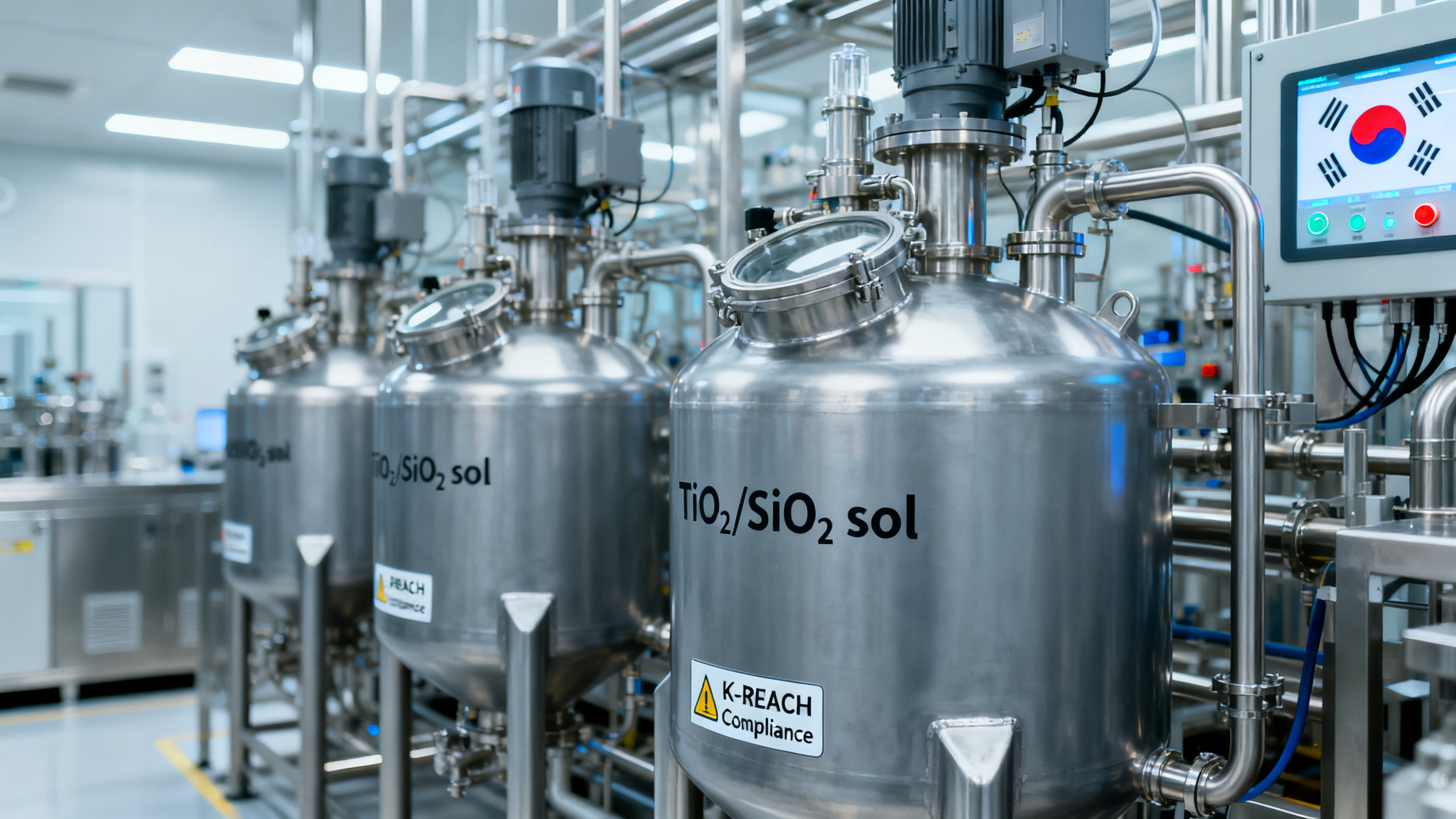 K-REACH Supply-Shortage Registration Deadline Nears for Optical Coating Liquids