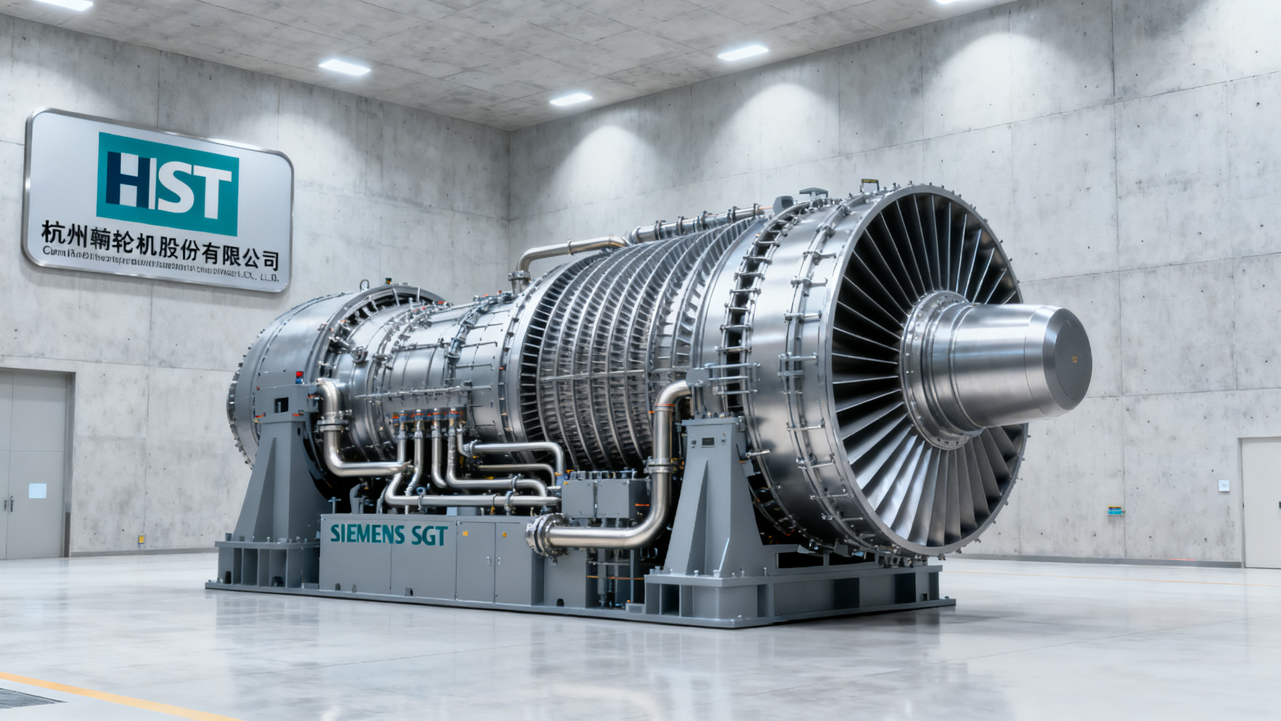 Siemens SGT Gas Turbine Service Rights Transferred to Hangzhou Steam Turbine in China