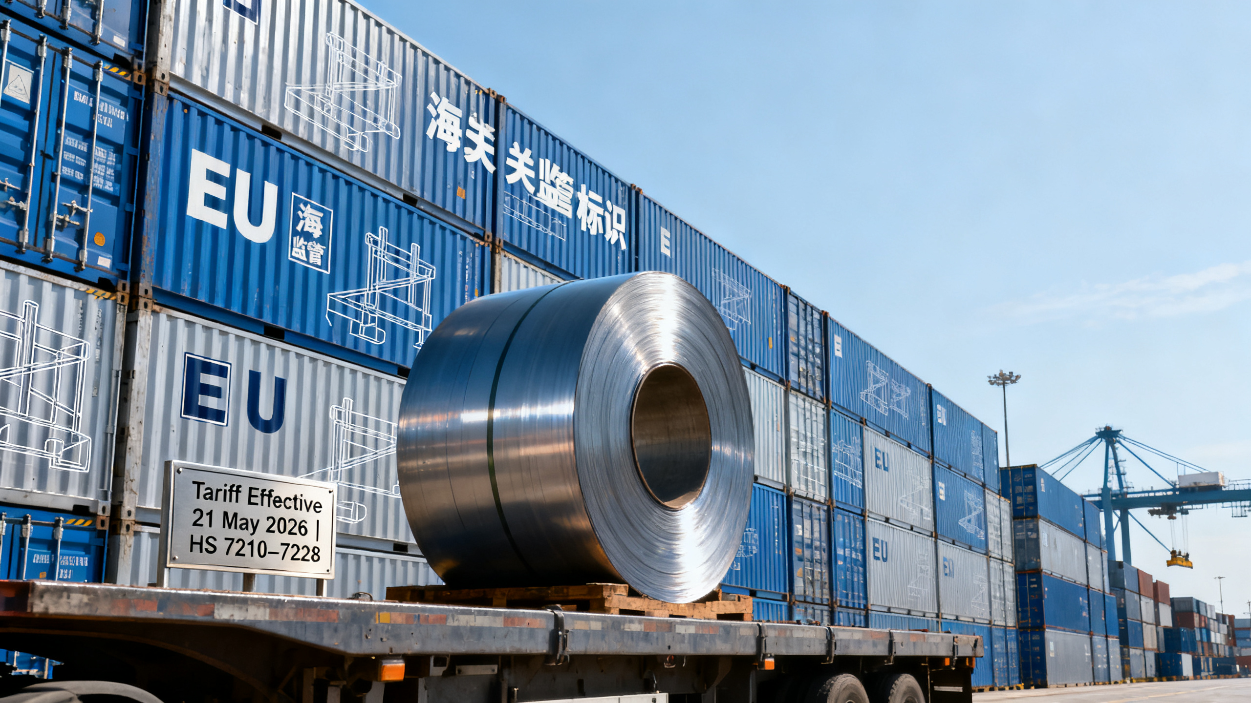 EU Imposes 50% Tariff on Steel Imports, Raising Export Costs for Structural Steel & Metal Profiles EU Imposes 50% Tariff on Steel Imports, Raising Export Costs for Structural Steel & Metal Profiles