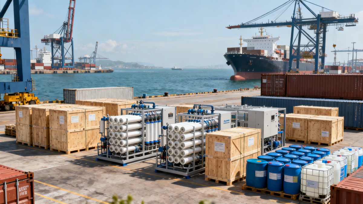 Hormuz Disruption Extends Water Equipment Shipping Hormuz Disruption Extends Water Equipment Shipping
