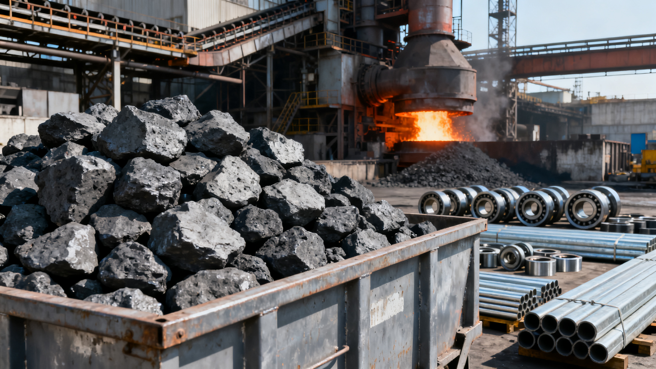 India Sets AD Duty on Low-Ash Metallurgical Coke