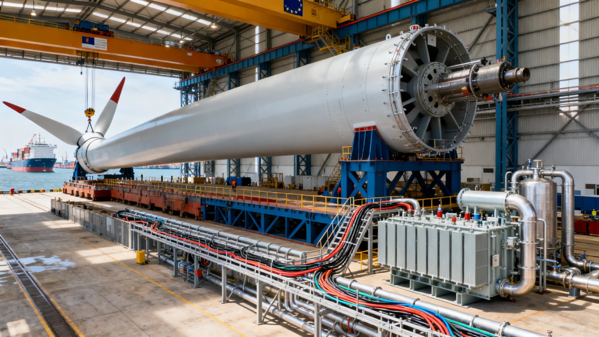 EU Net-Zero Industry Act Takes Effect for Wind Components