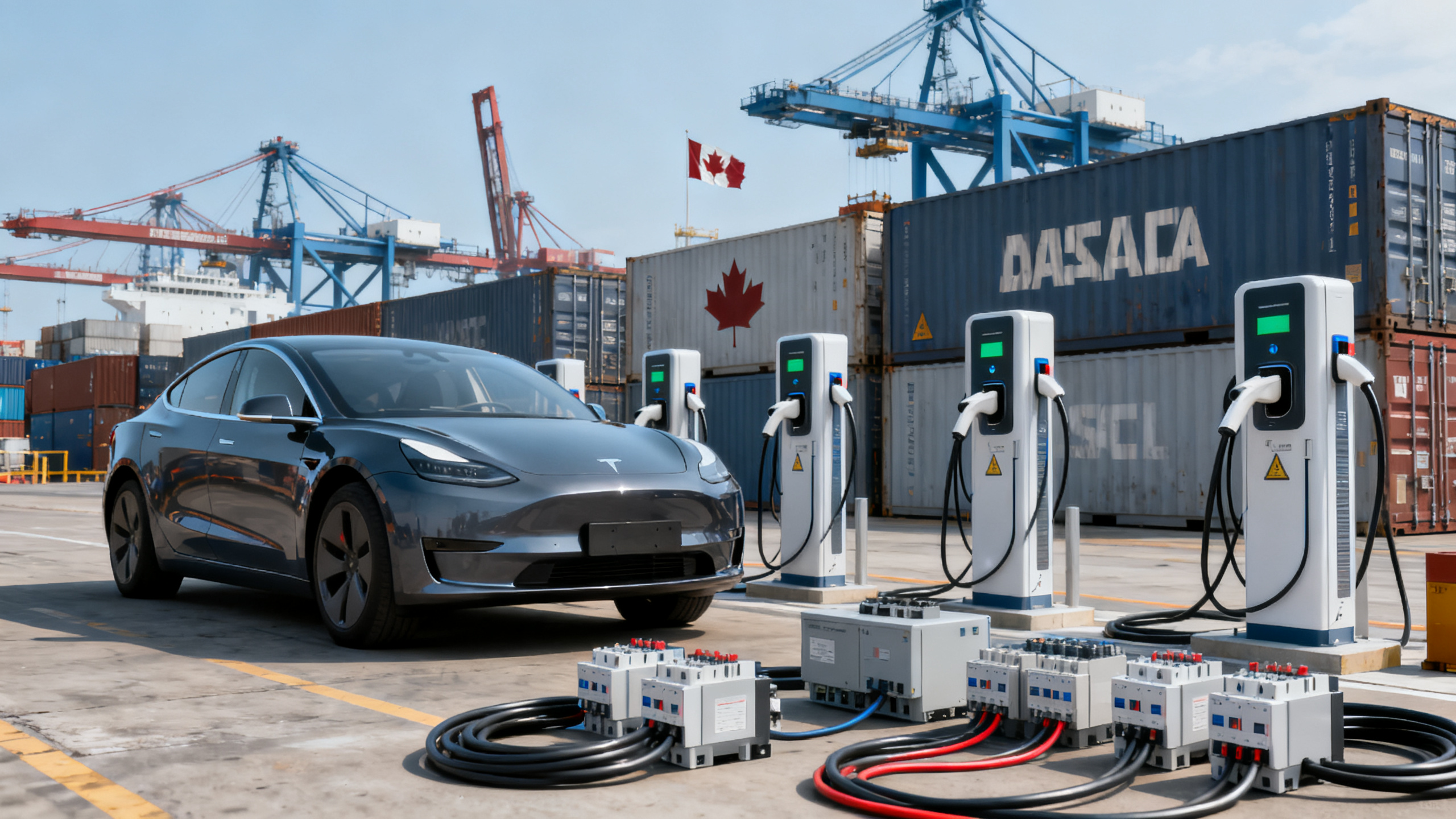Canada Cuts China EV Tariff to 6.1%