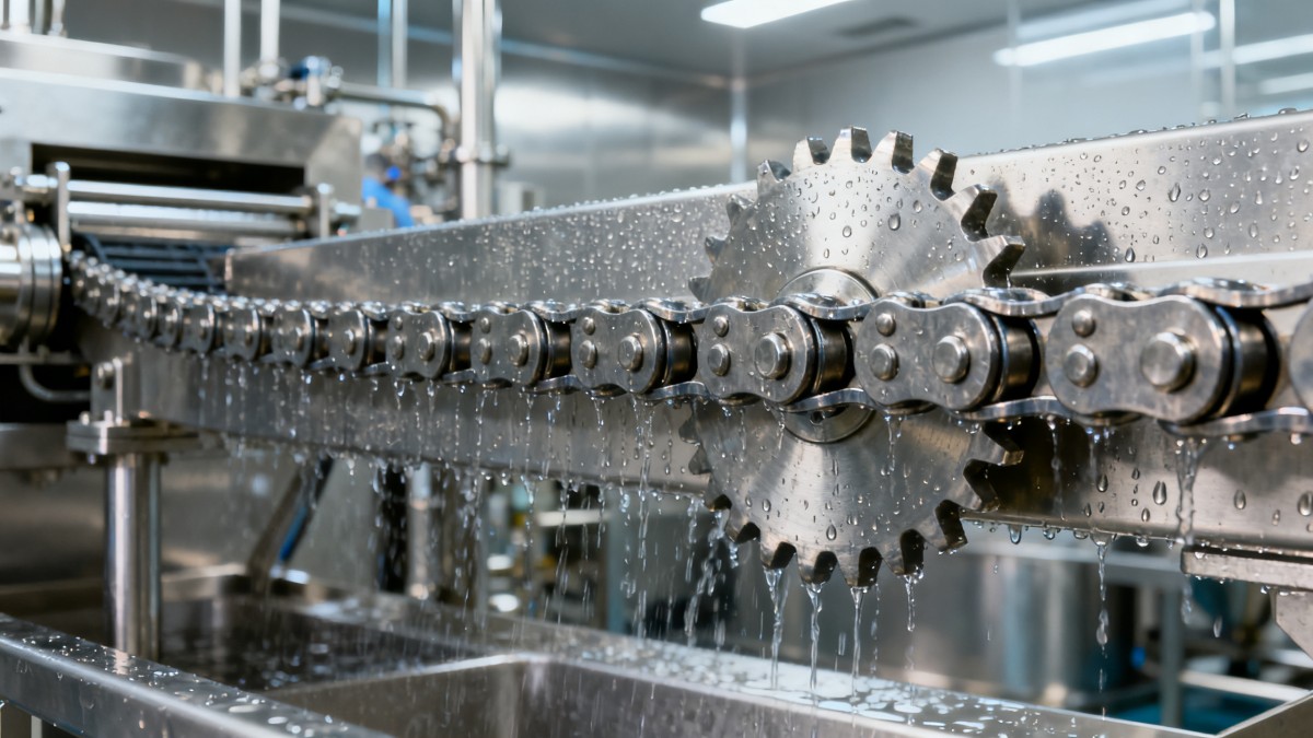 How to Choose Stainless Steel Sprockets for Corrosive and Washdown Environments How to Choose Stainless Steel Sprockets for Corrosive and Washdown Environments