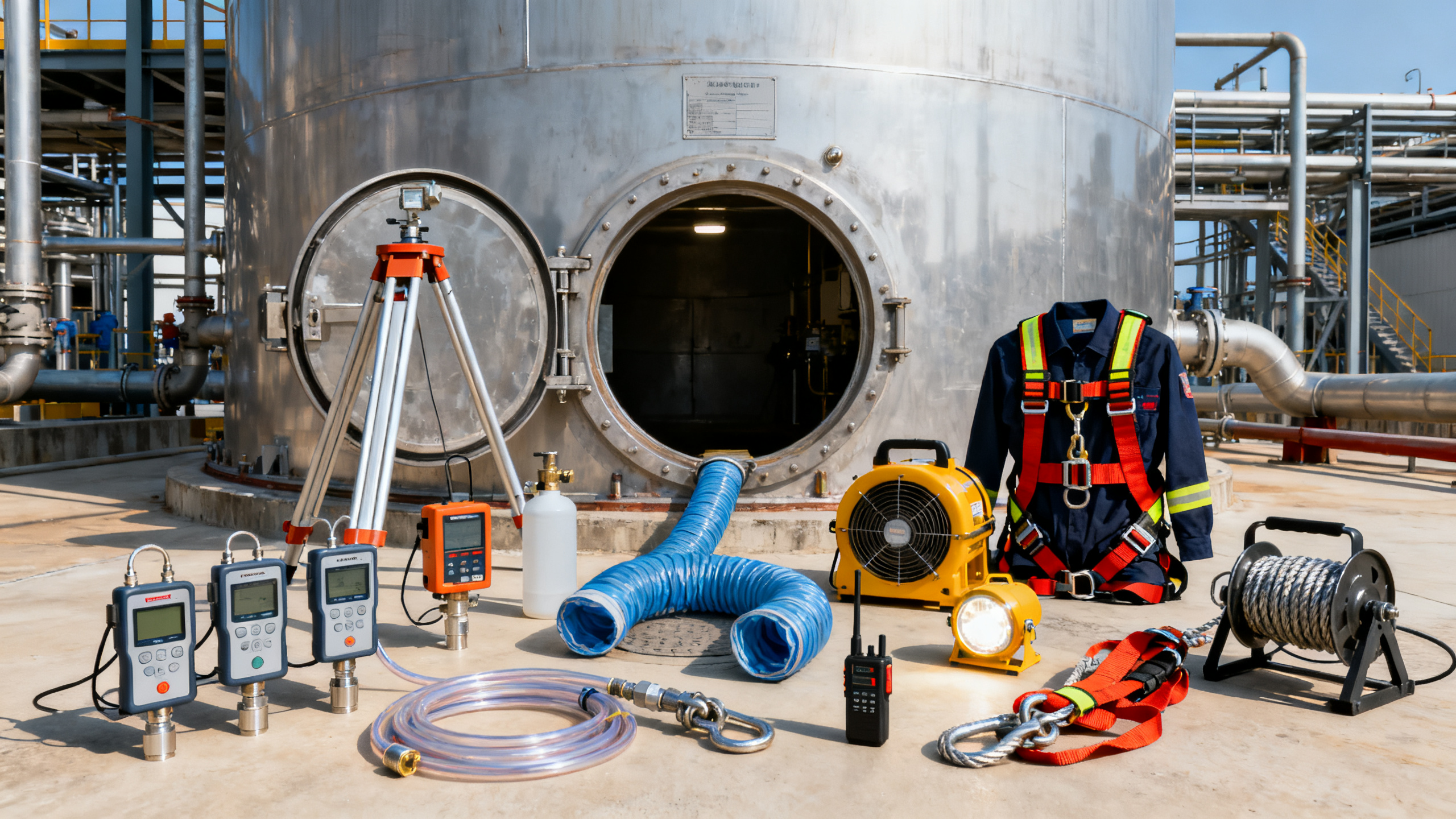 Confined Space Equipment Checklist: What Is Required for Safe Entry and Rescue?