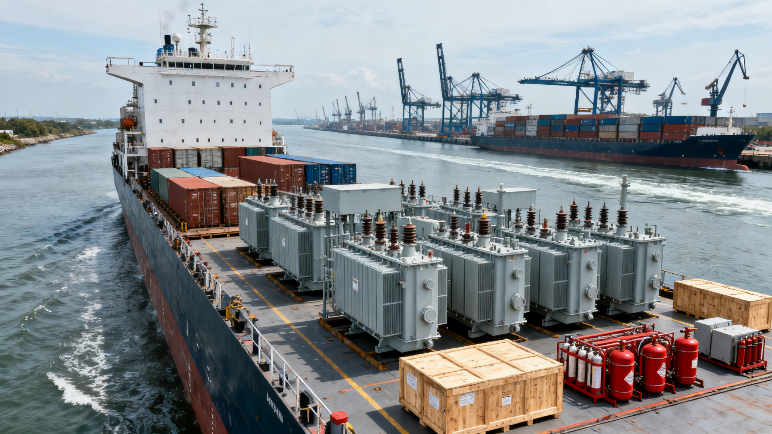 Hormuz Reopening May Ease Equipment Shipping Delays