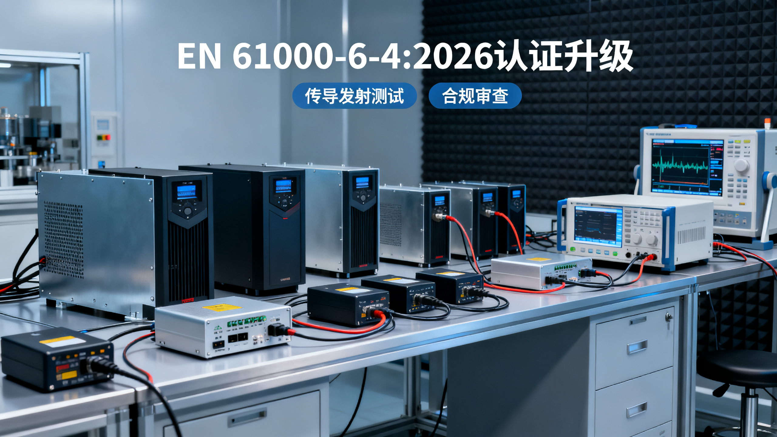EN 61000-6-4:2026 Takes Effect for EMC Certification