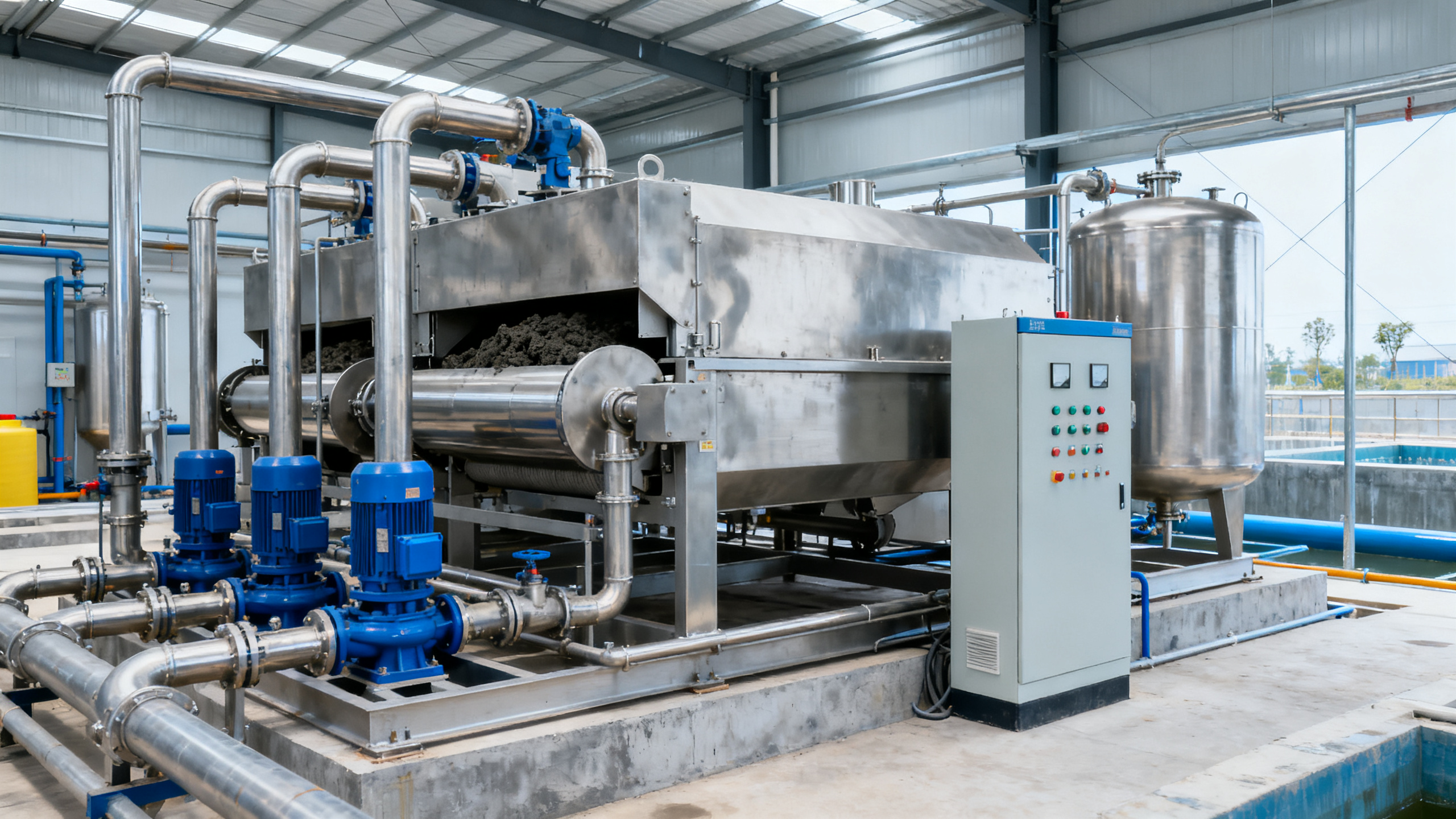 How to Choose Sludge Dewatering Equipment for Municipal and Industrial Wastewater