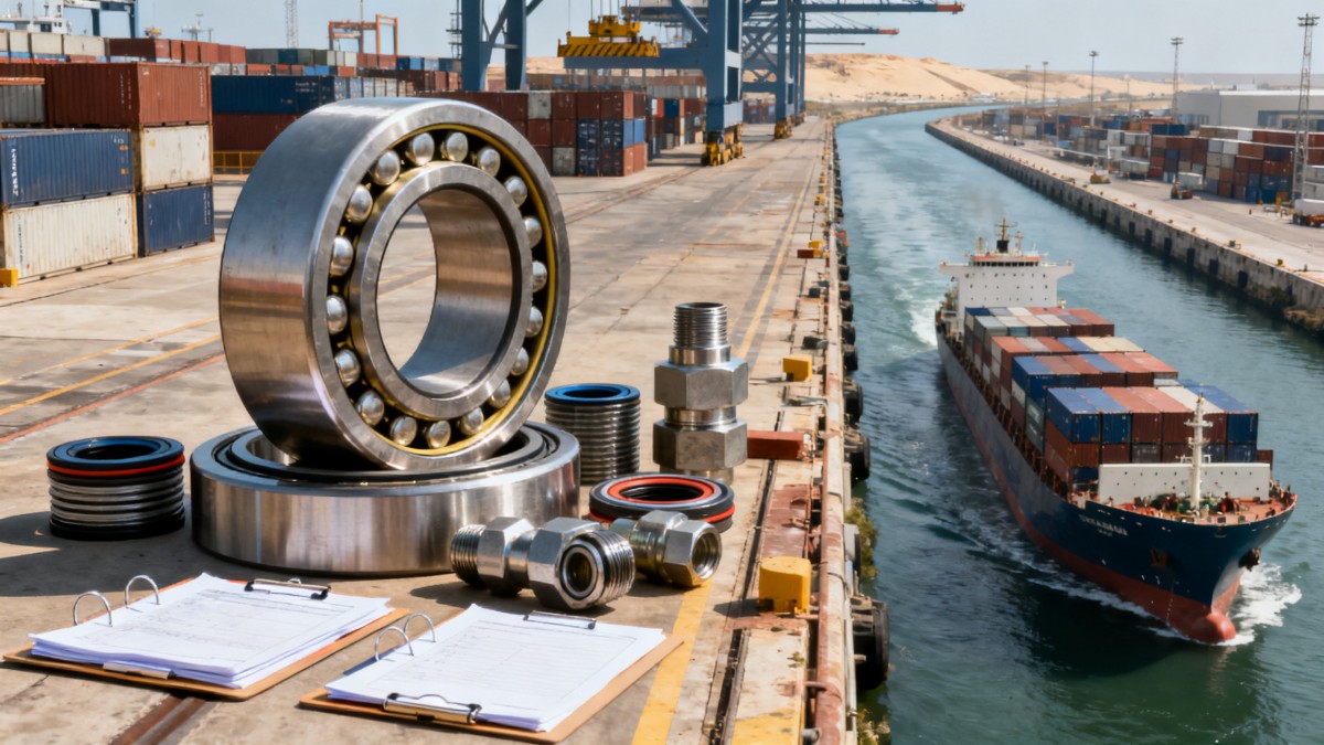 Suez Clearance Tightens as Bearing Shipments Slow