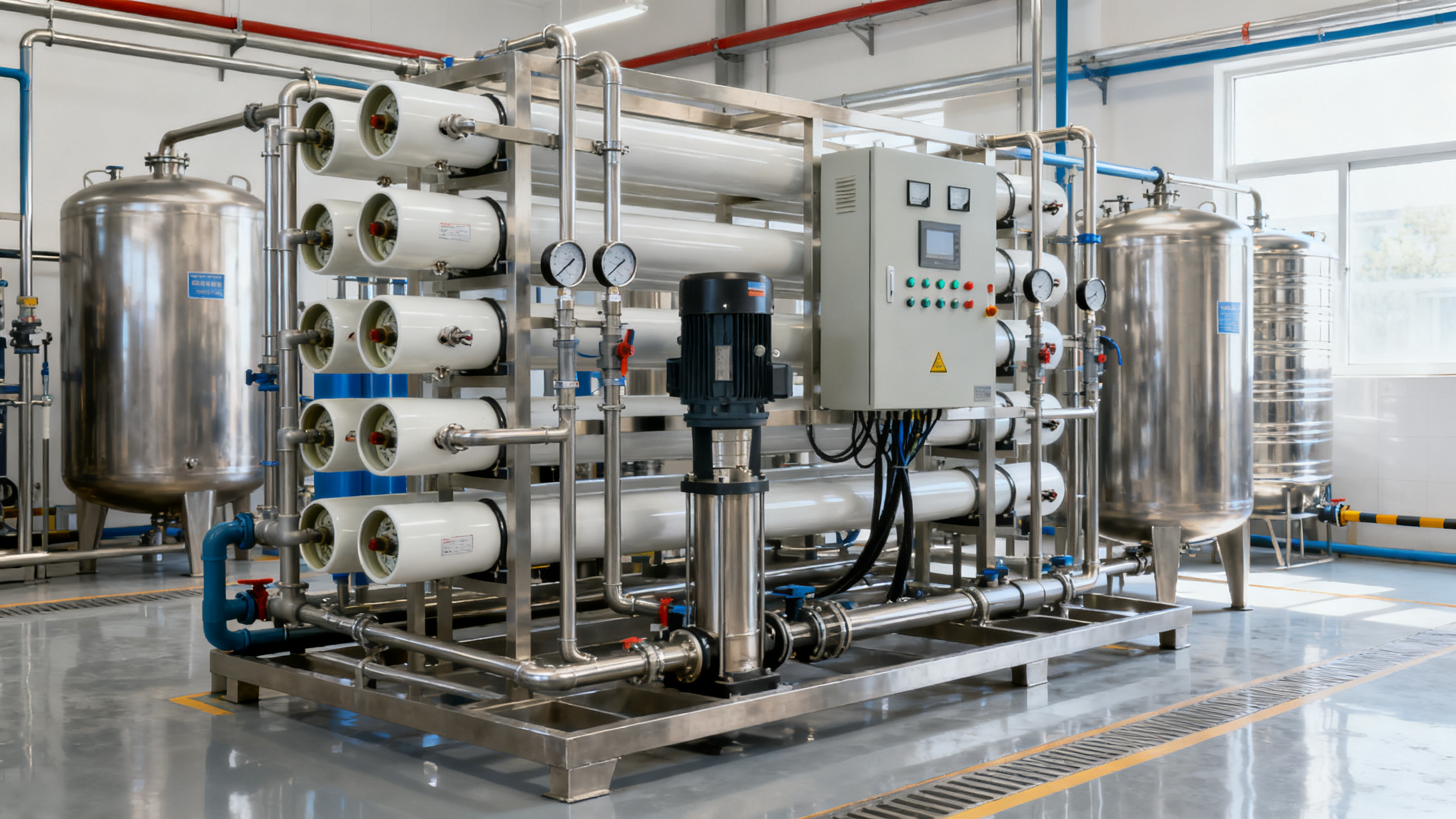 How to Choose Reverse Osmosis Water Purification Systems for Different Feed Water Quality