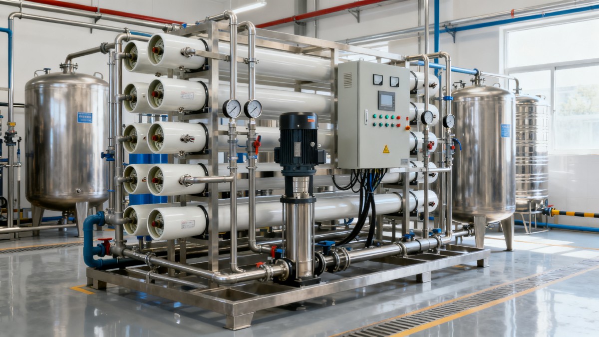 How to Choose Reverse Osmosis Water Purification Systems for Different Feed Water Quality
