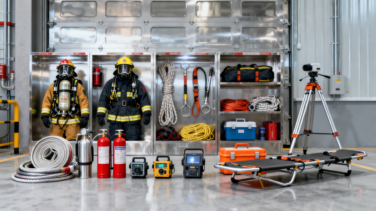 Fire and Rescue Equipment List: What Different Emergency Response Teams Need