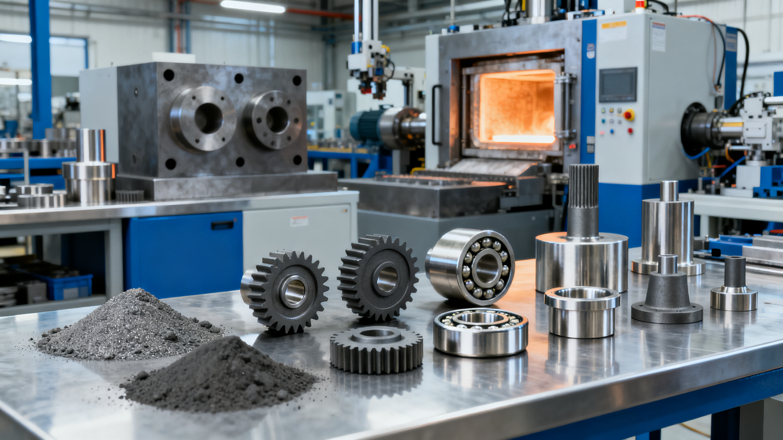 Powder Metallurgy Materials: Properties, Common Grades, and Best-Fit Applications