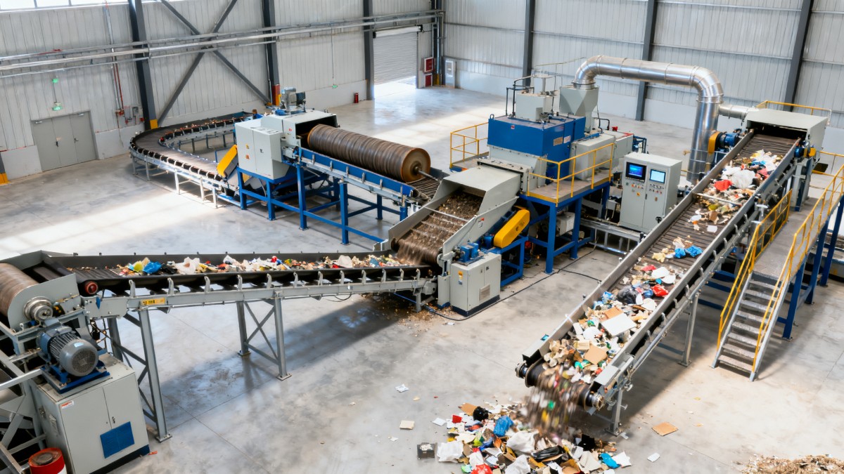 How to Choose Waste Sorting Equipment for Recycling Plants by Material Stream and Capacity