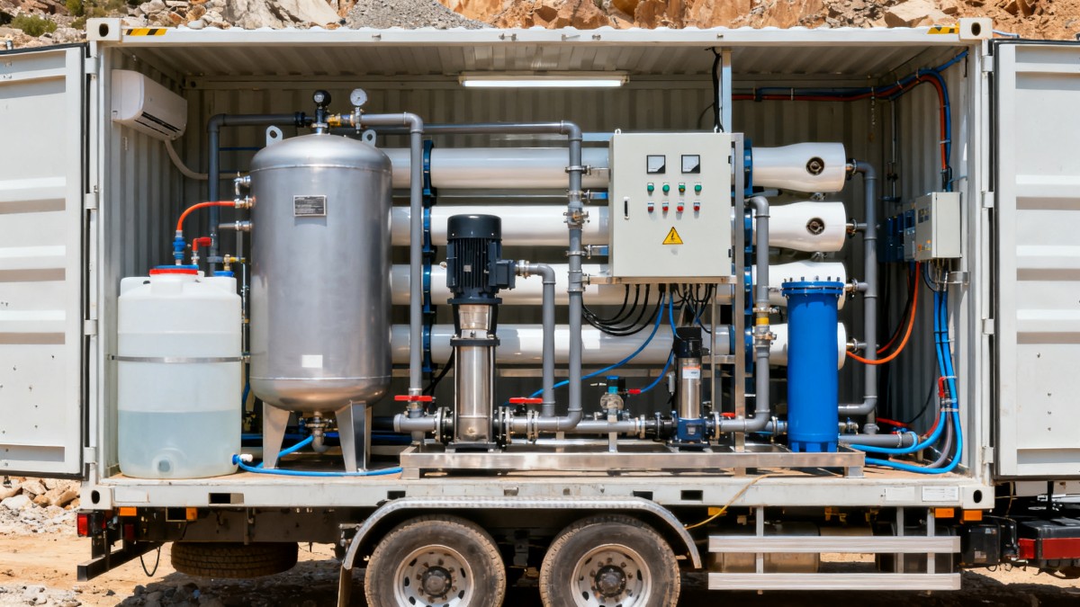 Mobile RO Water Purification Plant: Key Capacity and Water Quality Specs to Compare