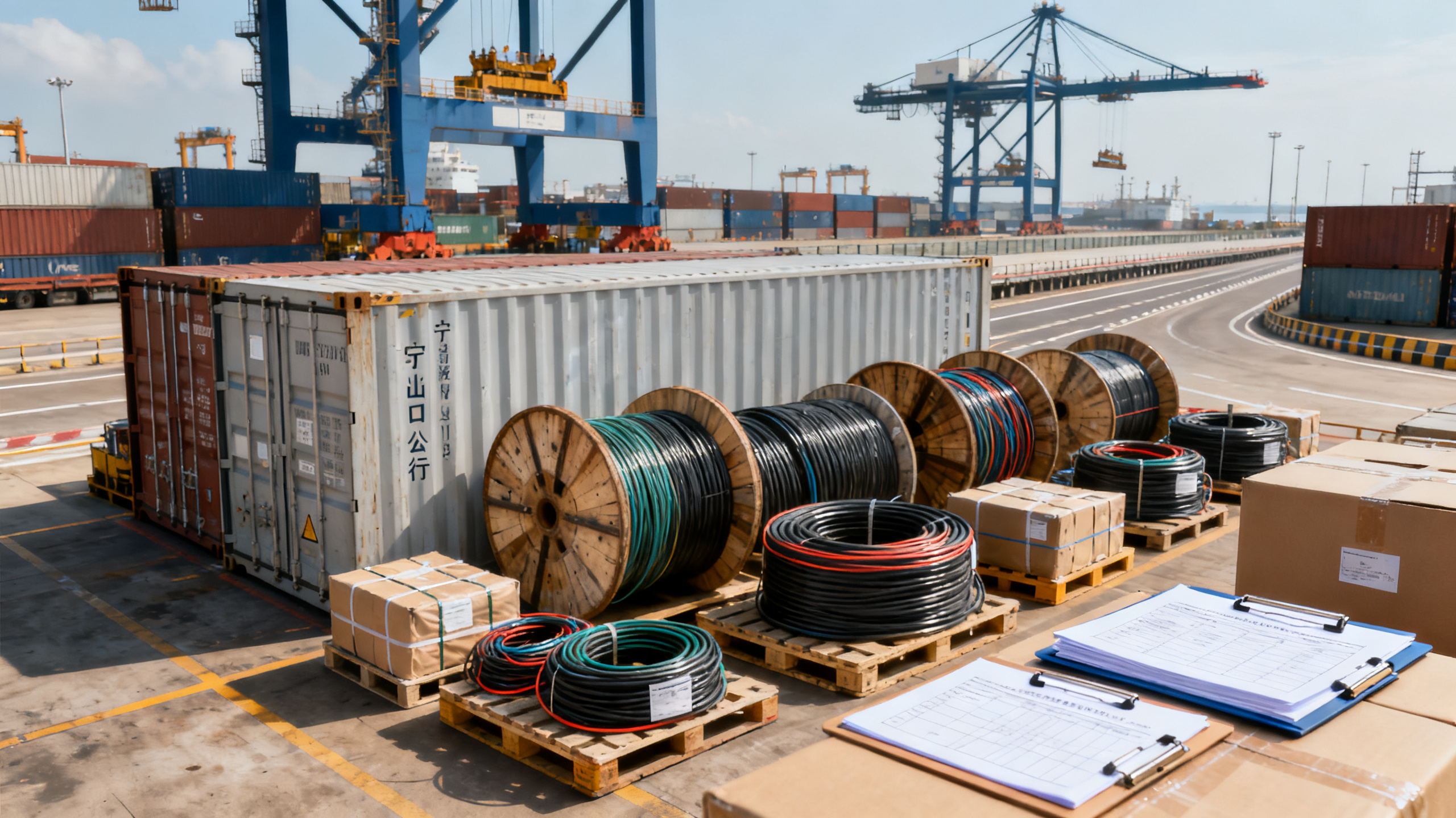 Ningbo-Zhoushan Tightens Export Release for Cables Ningbo-Zhoushan Tightens Export Release for Cables