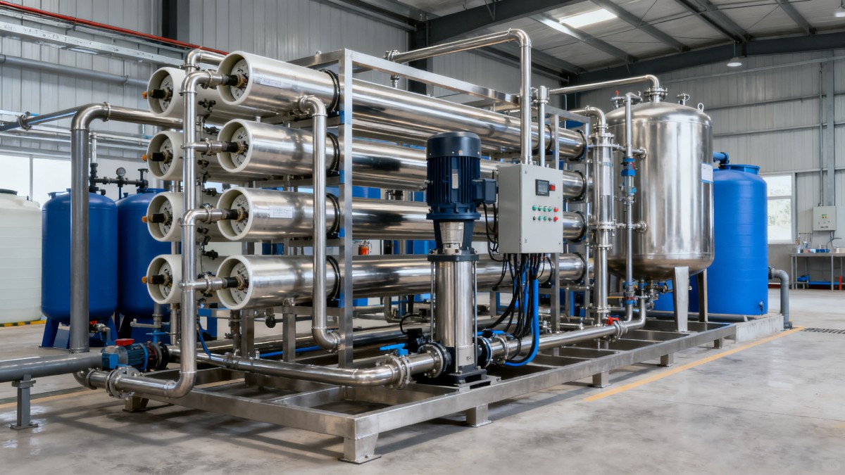 Industrial RO Water Purification Plant Sizing: Capacity, Feed Water, and Recovery Rate