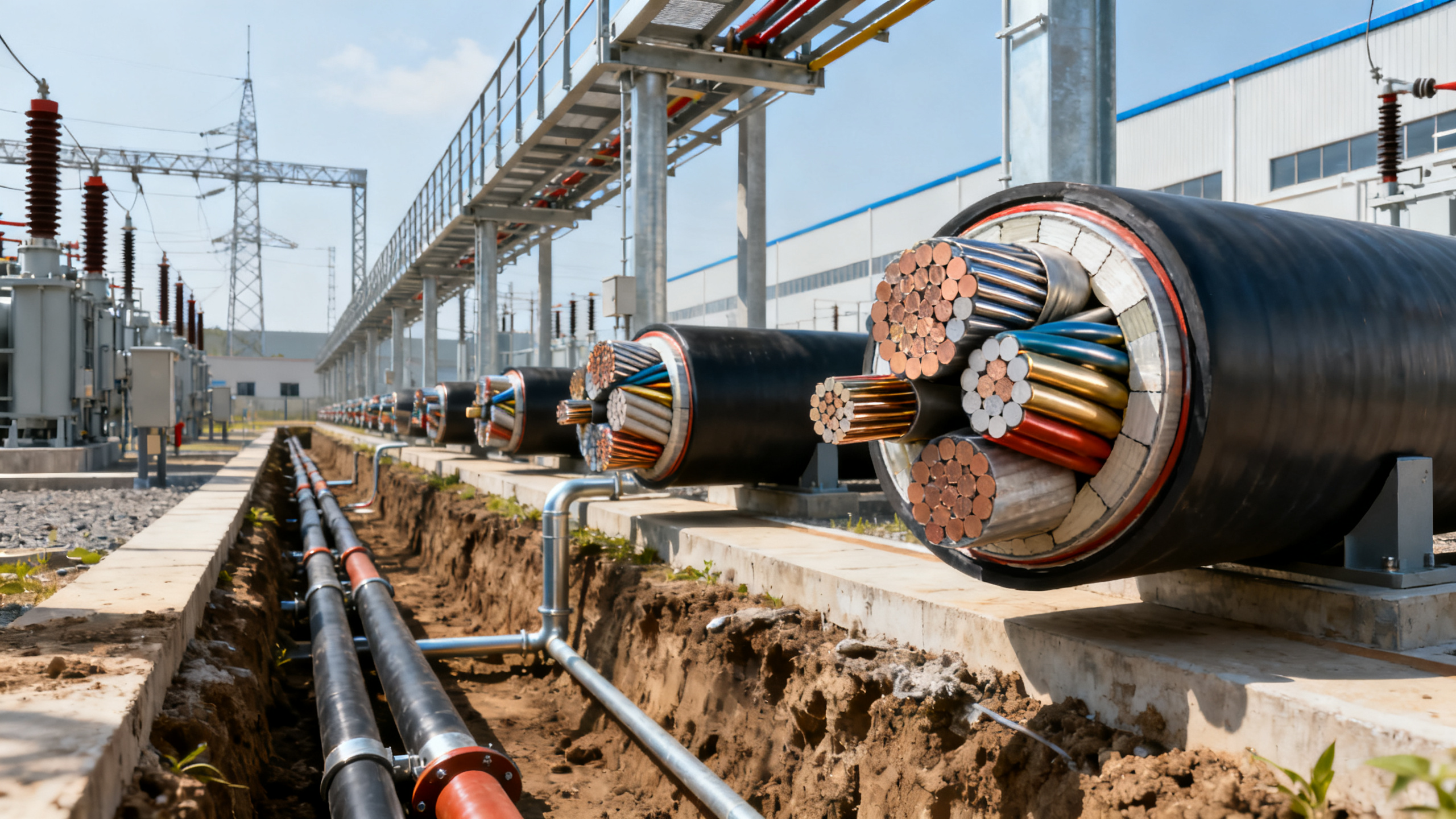 Medium Voltage Armored Cable Selection Guide: Voltage Rating, Armor Type, and Installation