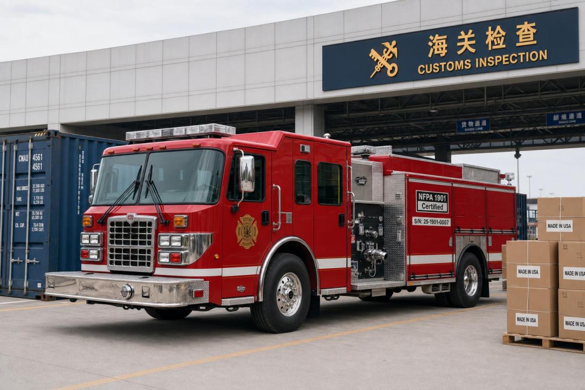CBP Pre-Arrival Portal Raises Import Checks for Fire Equipment CBP Pre-Arrival Portal Raises Import Checks for Fire Equipment