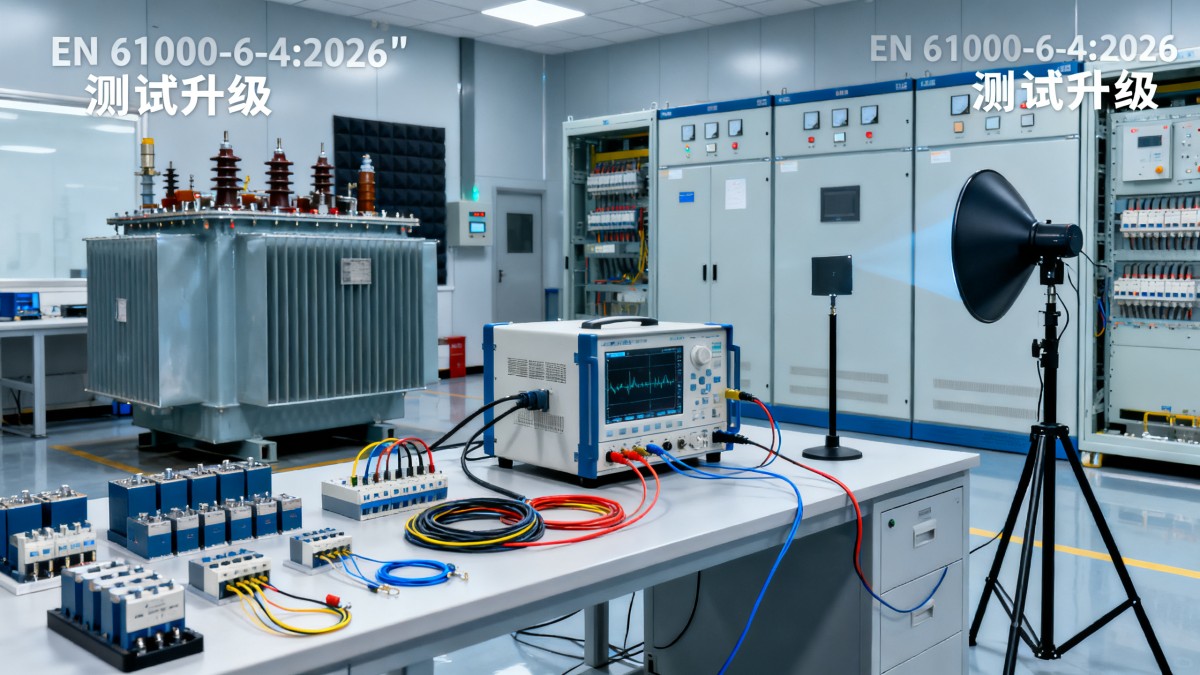 EU Updates EN 61000-6-4:2026 for Industrial EMC