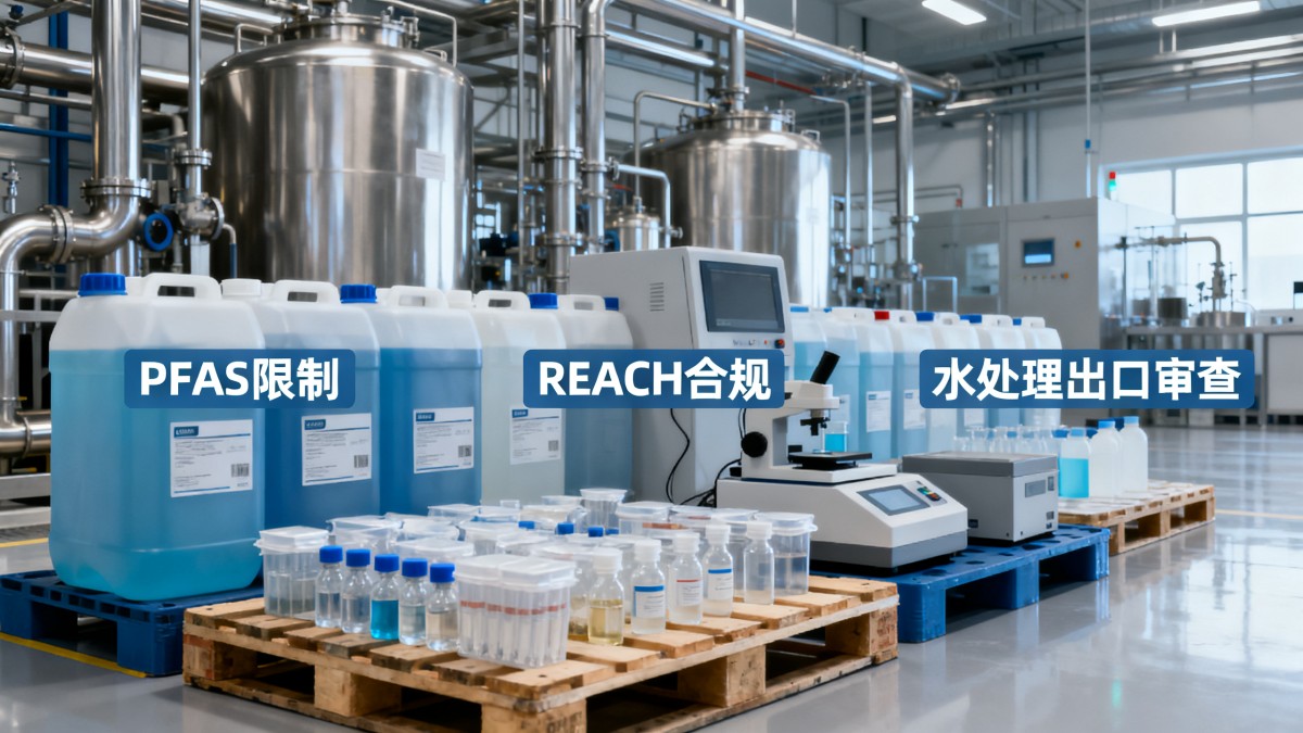 EU REACH Restriction Targets PFAS Water Treatment Imports EU REACH Restriction Targets PFAS Water Treatment Imports