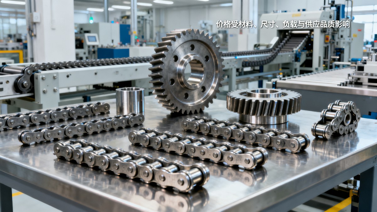 What Drives Industrial Roller Chains Price: Material, Pitch, Load, and Supplier Factors What Drives Industrial Roller Chains Price: Material, Pitch, Load, and Supplier Factors