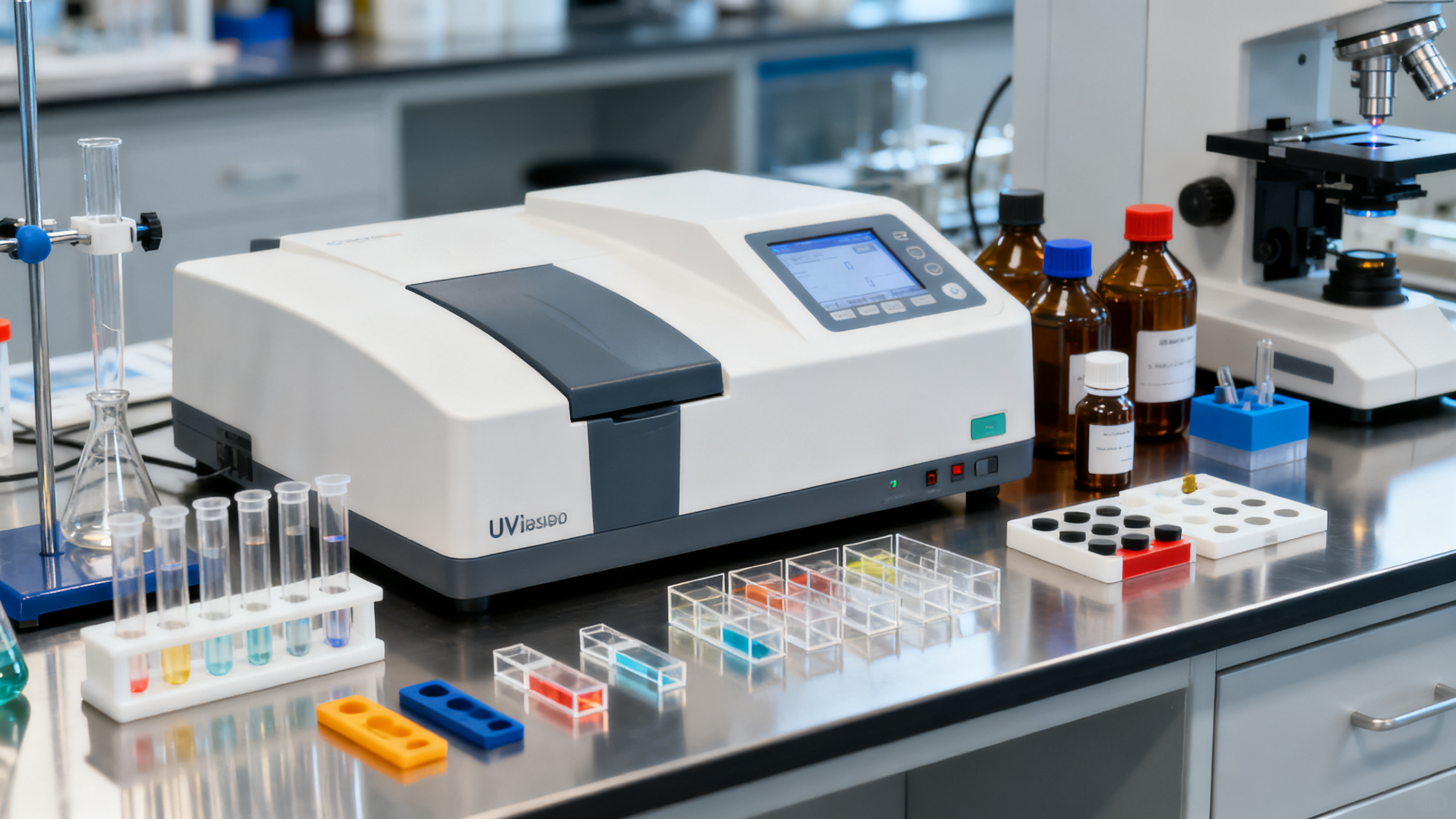 How to Evaluate a UV-Visible Spectrophotometer Manufacturer for Lab Accuracy?