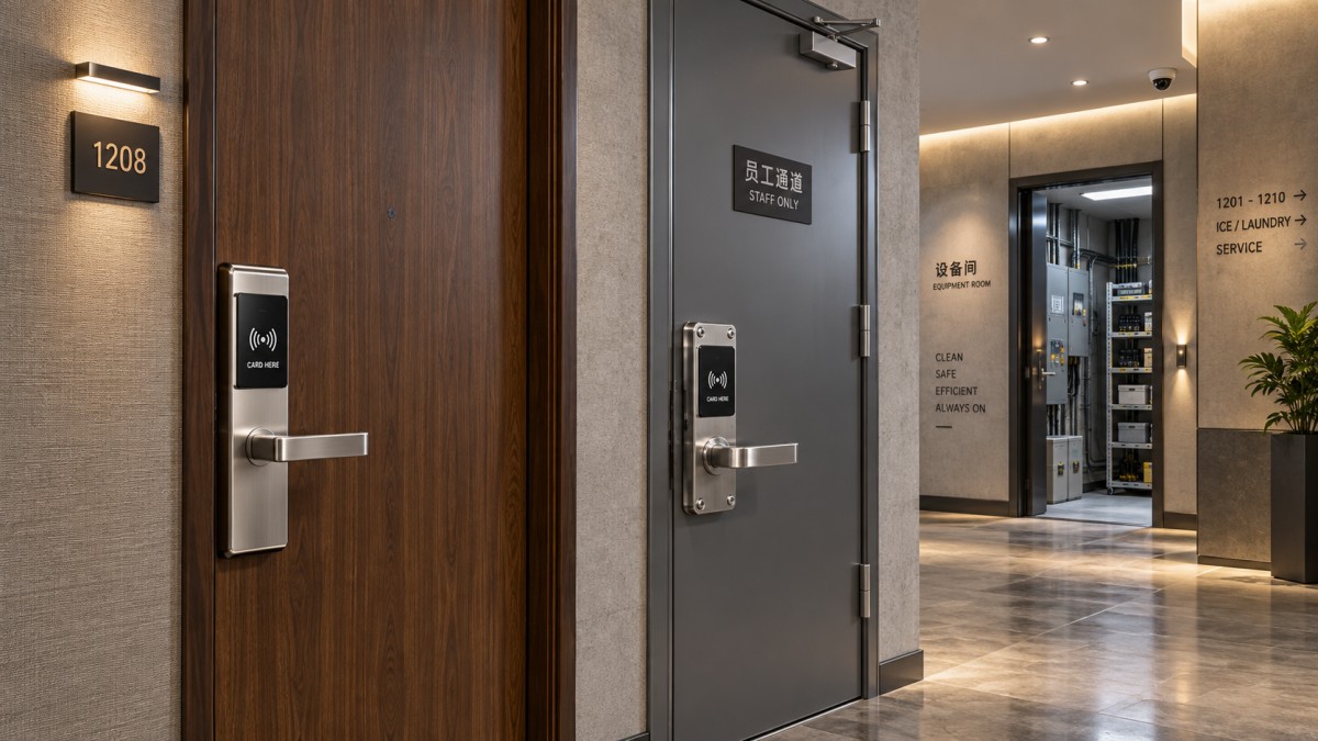 How to Select Electronic Hotel Key Card Locks for Guest Rooms and Staff Areas How to Select Electronic Hotel Key Card Locks for Guest Rooms and Staff Areas
