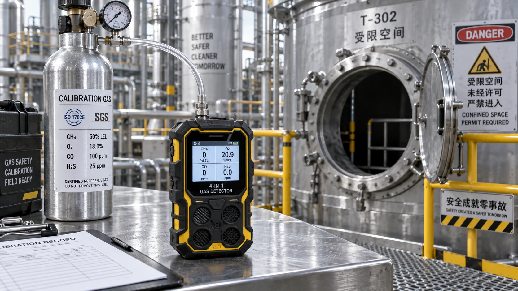Portable Gas Monitor Calibration: How Often Is It Needed for Safe Confined-Space Work? Portable Gas Monitor Calibration: How Often Is It Needed for Safe Confined-Space Work?