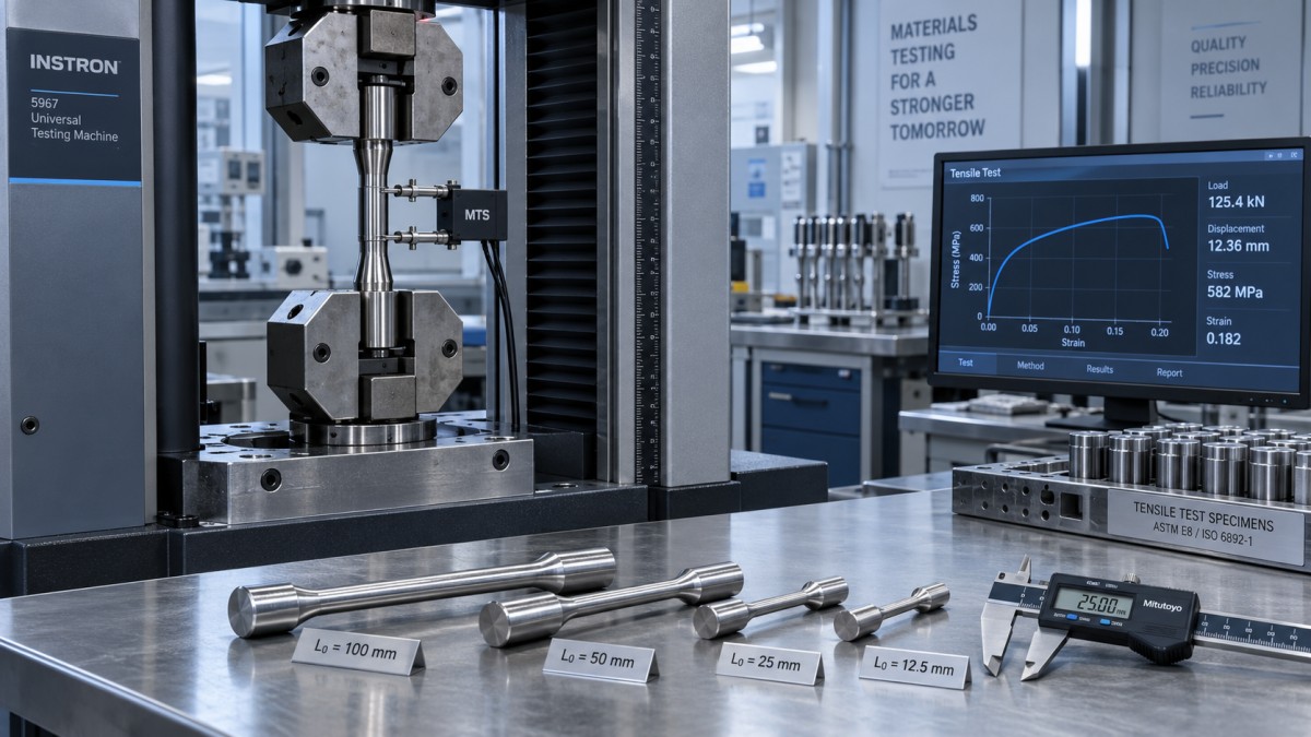 Material Testing Standards: ASTM E8 vs. ISO 6892-1 for Metal Tensile Tests