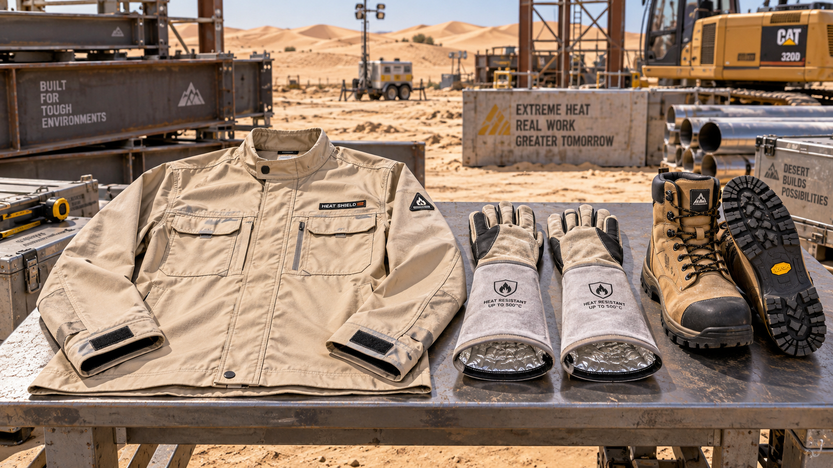 How to Choose Heat-Resistant PPE for Desert Construction