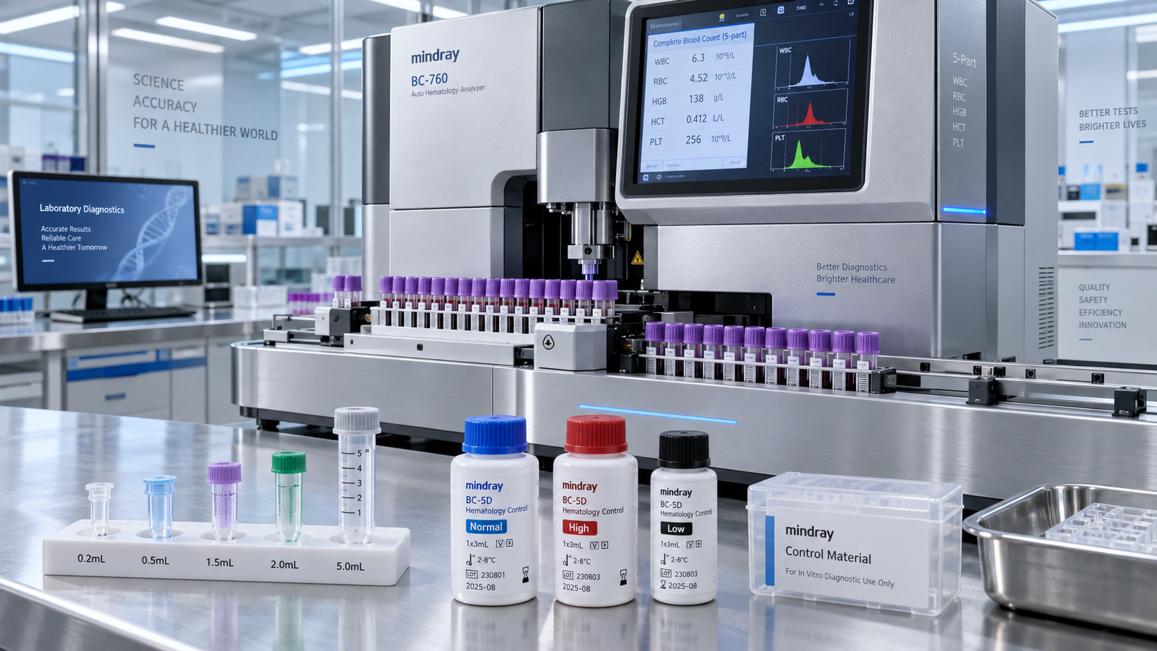 Choosing a 5-Part Hematology Analyzer: Throughput, Sample Volume, and QC Choosing a 5-Part Hematology Analyzer: Throughput, Sample Volume, and QC