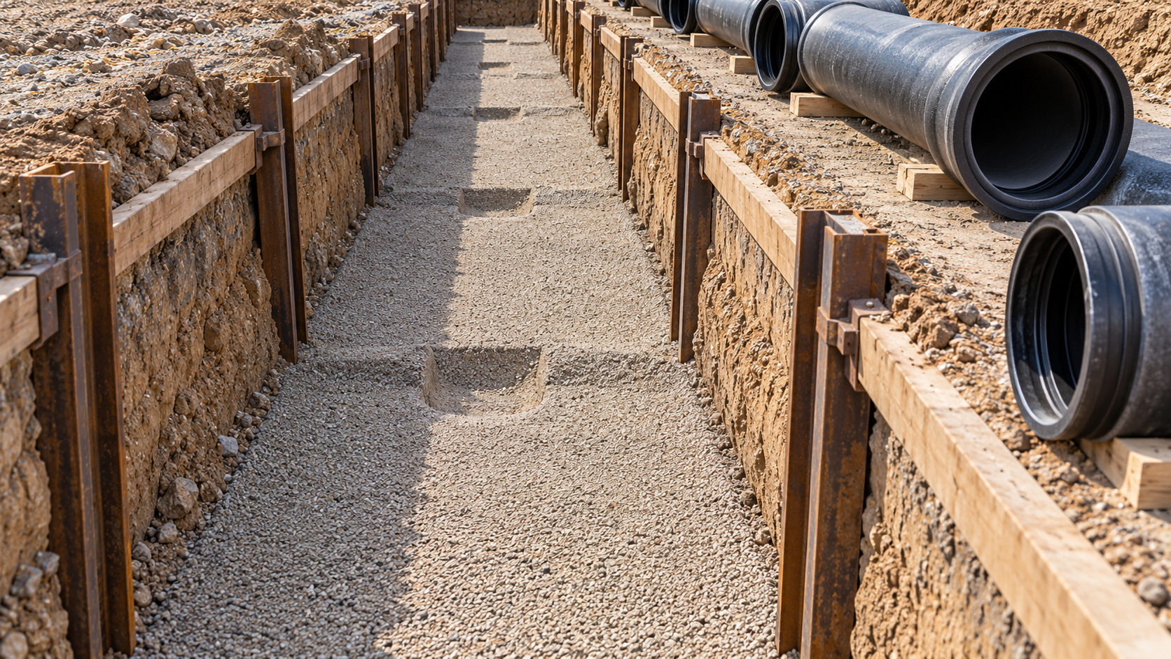 Ductile Iron Pipe Bedding: What to Check Before Lowering Pipe