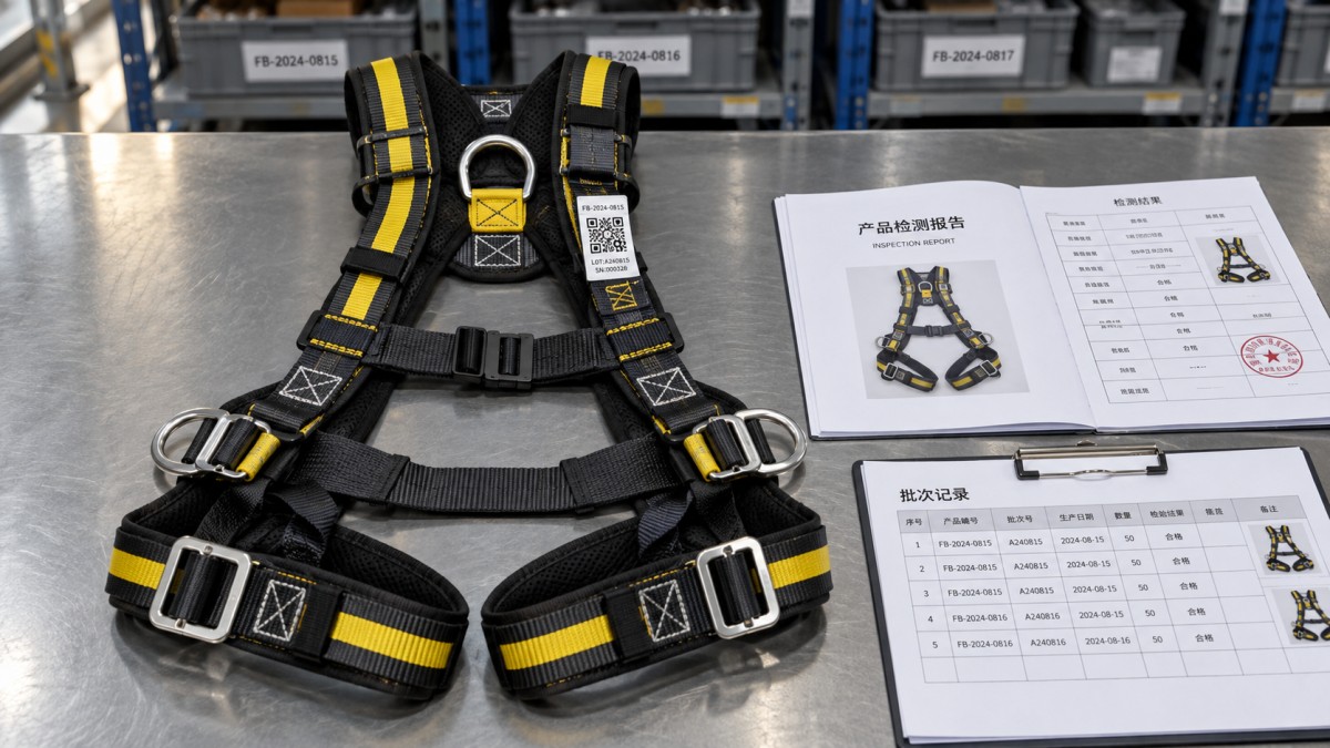 Vetting a Fall Protection Harness Supplier: Test Reports and Traceability