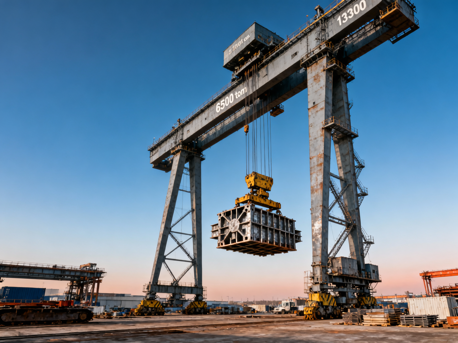 East China Heavy Machinery's 1,300-Ton Gantry Crane Project Commences, Showcasing China's Enhanced Delivery Capability in Ultra-Large Special Lifting Equipment
