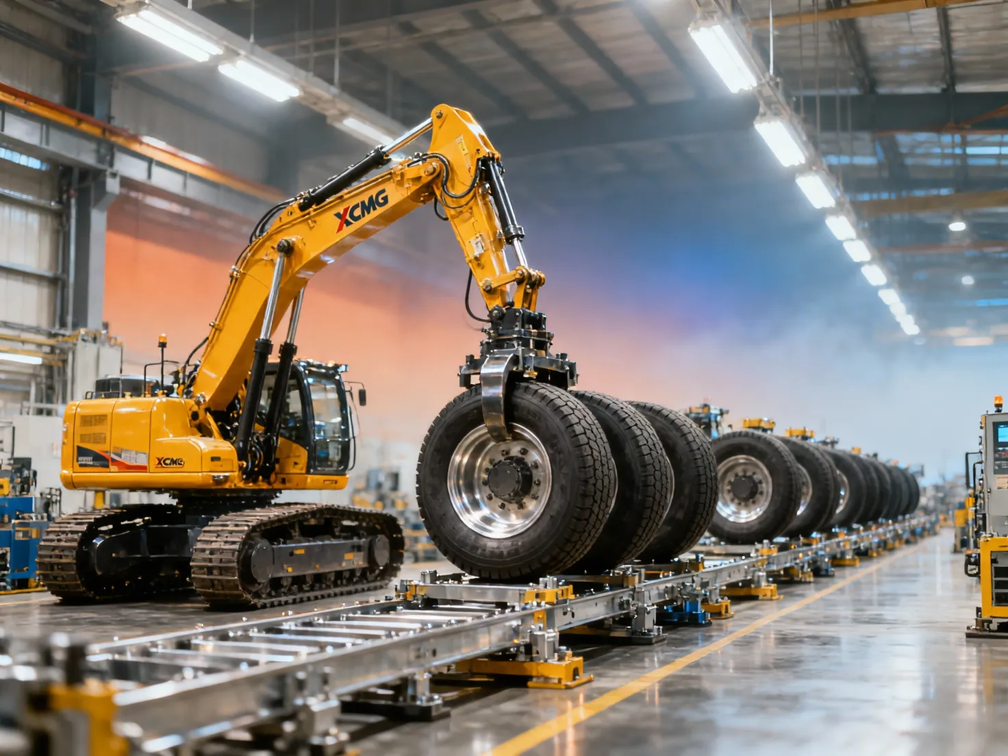 XCMG Advances 'Intelligent Transformation' with Robotic Assembly for Cranes, Boosting Export Consistency