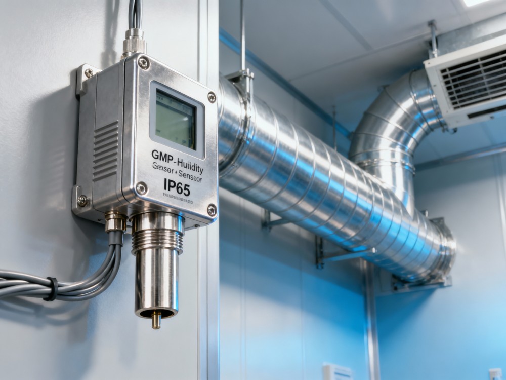 Pharmaceutical cleanrooms meet strict air standards—but what happens when humidity sensors drift unnoticed?