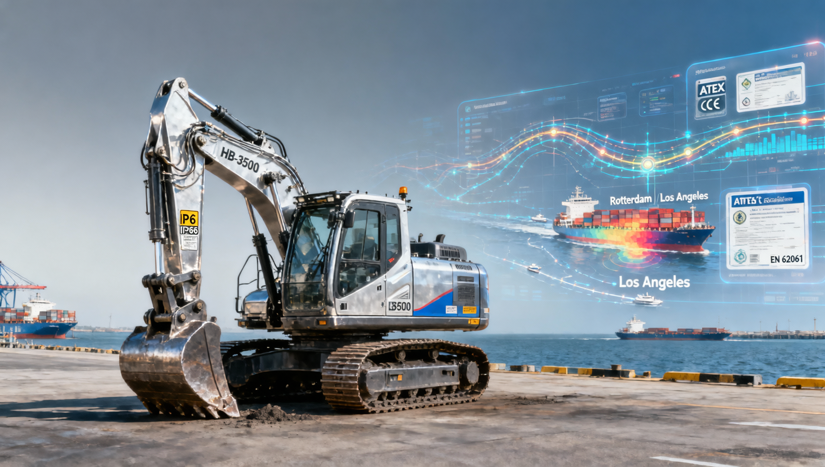How global supply chain updates for risk management helped one mining equipment supplier avoid port congestion