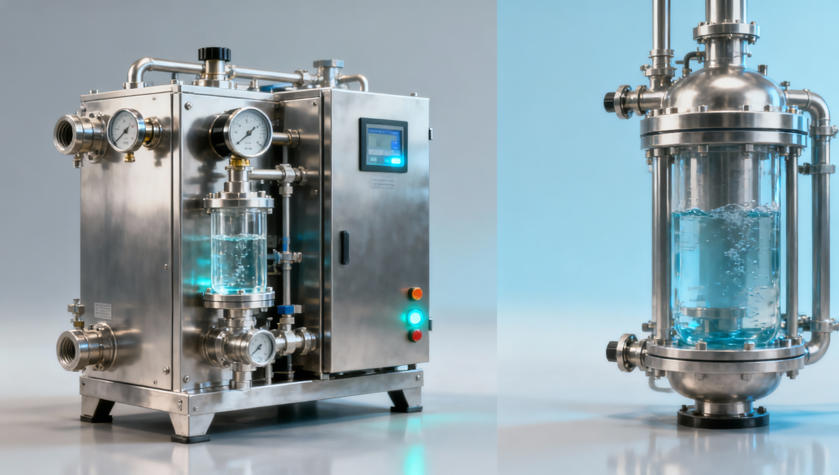 Industrial water treatment units with underreported maintenance costs
