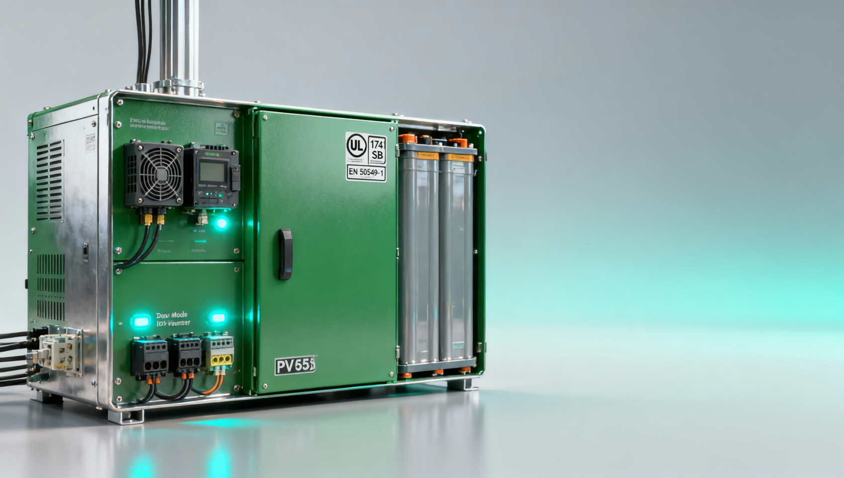 Green energy integration kits that bypass grid-synchronization bottlenecks