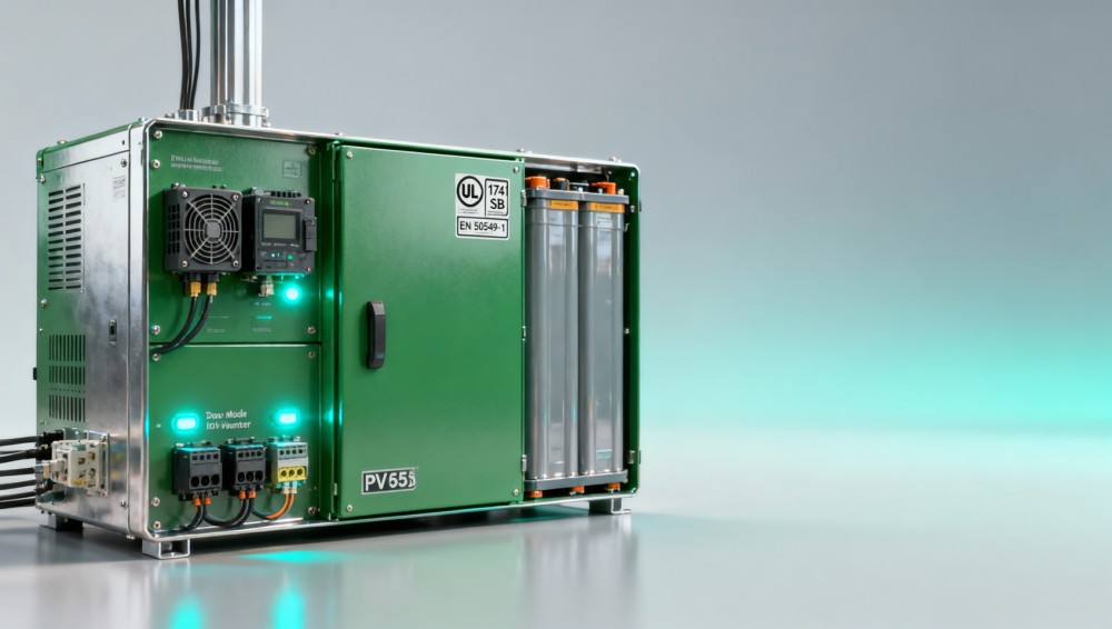 Green energy integration kits that bypass grid-synchronization bottlenecks