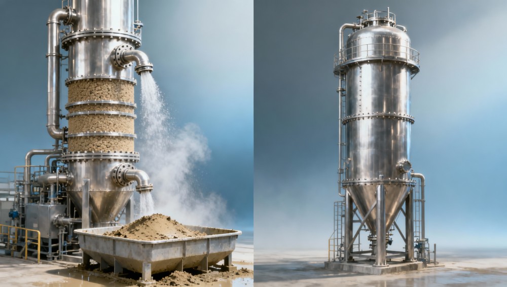 Pollution control scrubbers: Do hybrid wet-dry designs finally solve sludge disposal headaches?