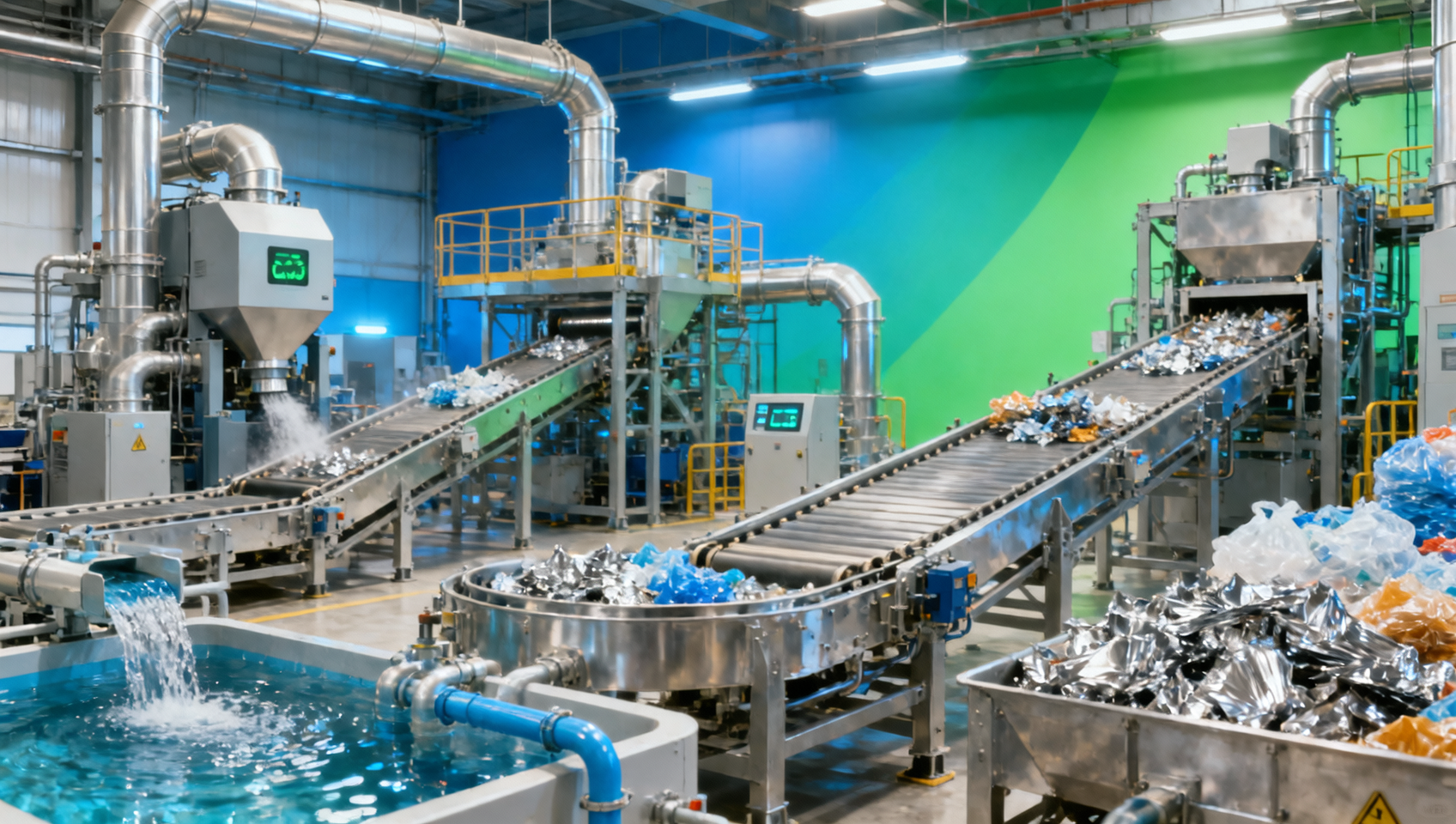 Environmental equipment news for recycling plant upgrades