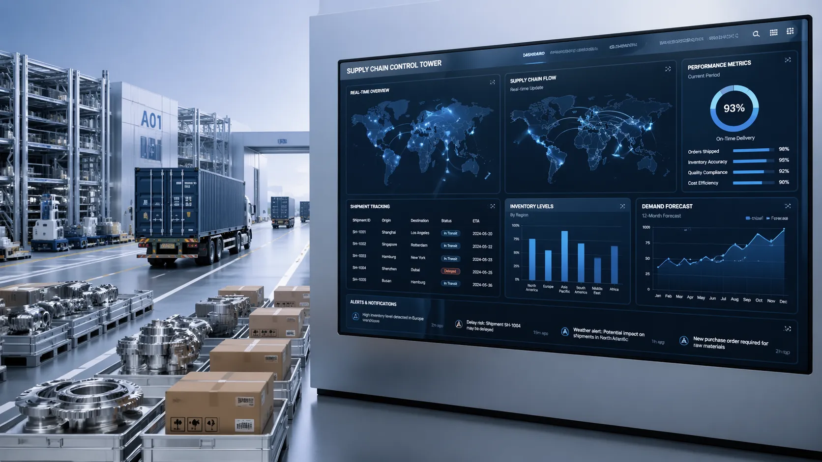 Real-Time Global Supply Chain Updates or Weekly Reports?