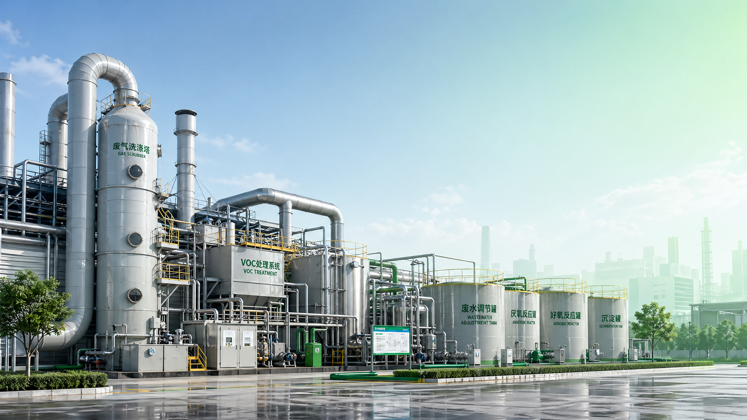 Which environmental systems fit chemical plants best?