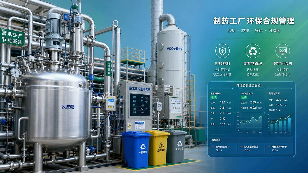 Pharmaceutical Plants Need a Closer Look at Environmental Rule Changes